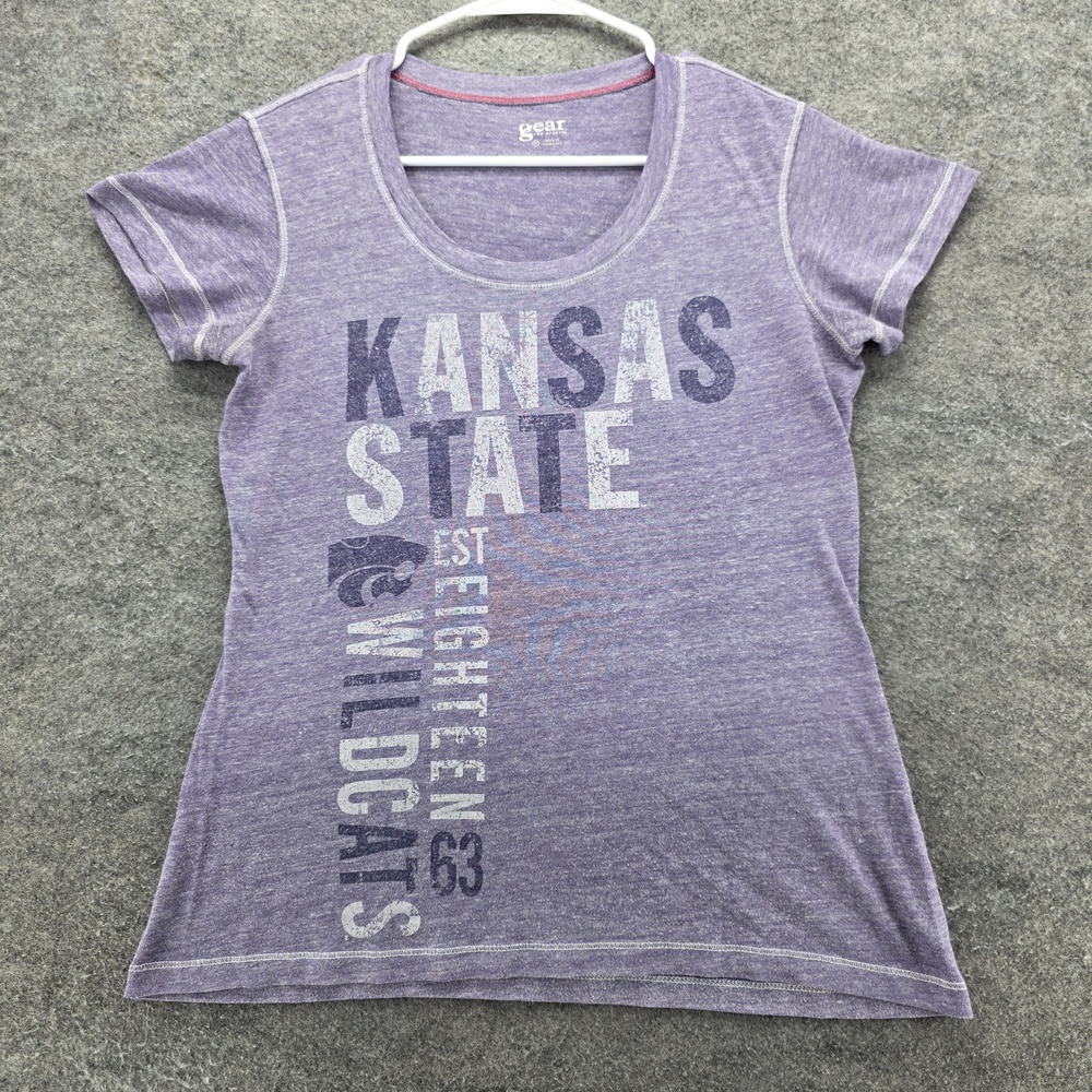 Kansas State Wildcats Shirt Womens Medium NCAA Basketball Wildcats Tee